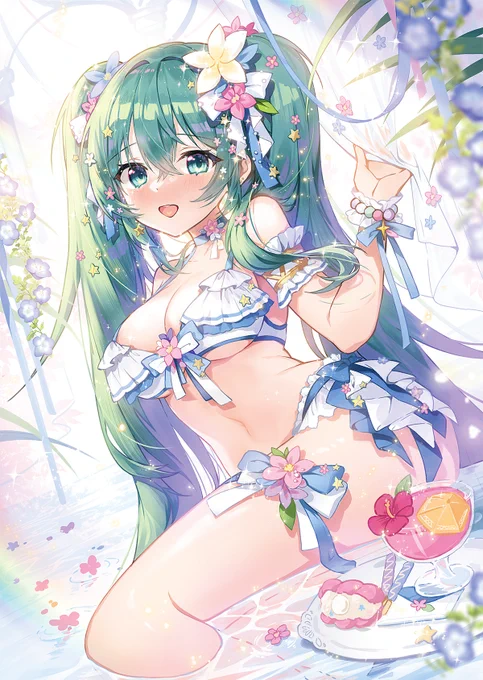 初音ミクイラストブック「MIKU MANIAC2」に参加させていただきました。よろしくお願いします#初音ミク #MIKU 