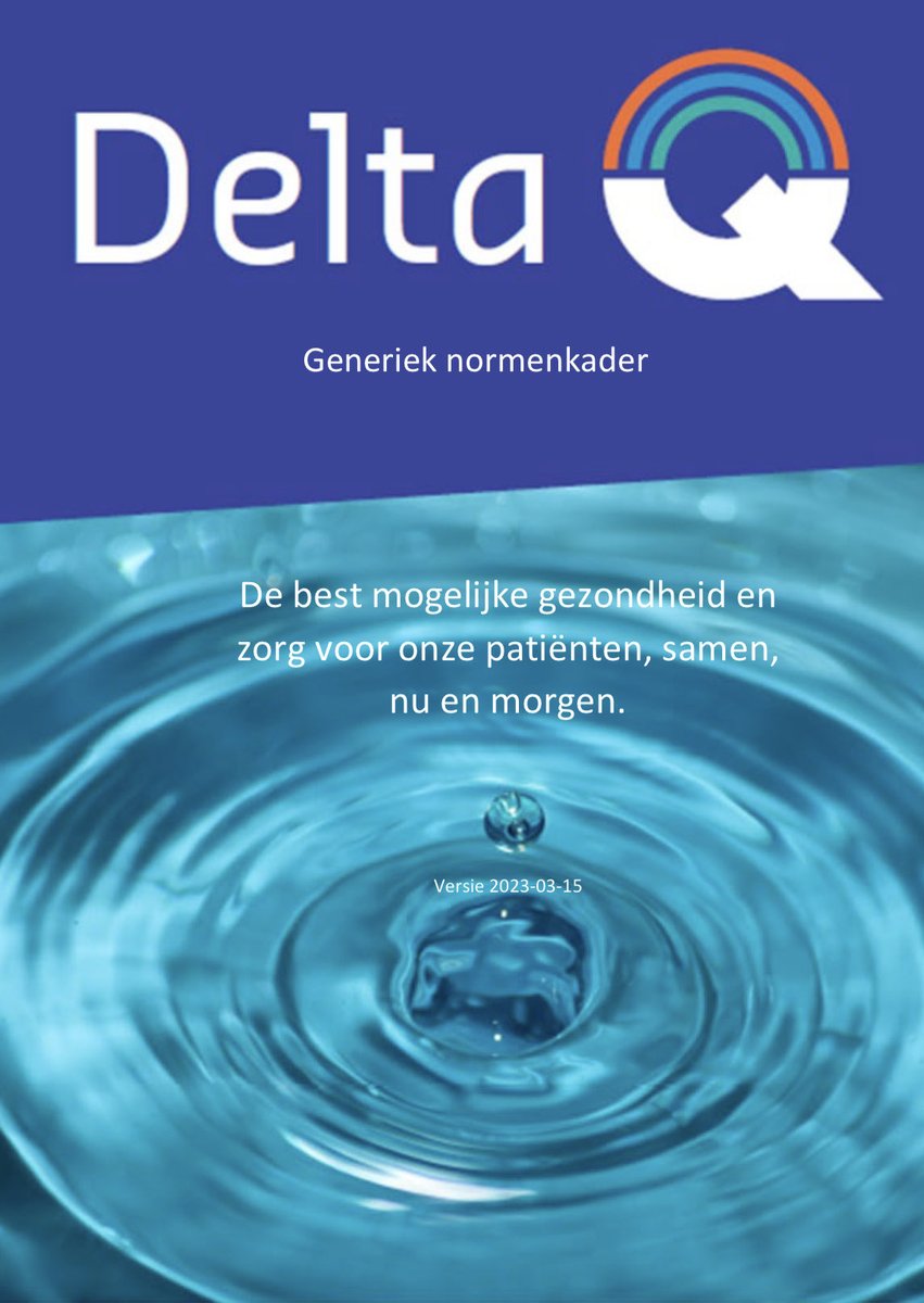 johan_hellings's tweet photo. We hebben er een jaar samen aan gewerkt in @az_delta - in consensus, met een duidelijke missie 🙏Vandaag lanceren we de eerste fase van ons nieuw kwaliteitssysteem #DeltaQ - een generiek normenkader dat in overleg geconcretiseerd wordt eind 2023 ! @ZorgKwaliteit https://t.co/YpXQ9JNL7K