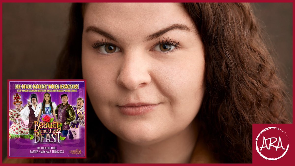 ARATalentGroup's tweet photo. Well done to @sarahfbailey_ who has started rehearsals with Charming Entertainment on their UK Easter Pantomime Tour of 'Beauty and the Beast' playing the role of the Fairy running from 1st April - 3rd June https://t.co/Jp43aFo6S9
