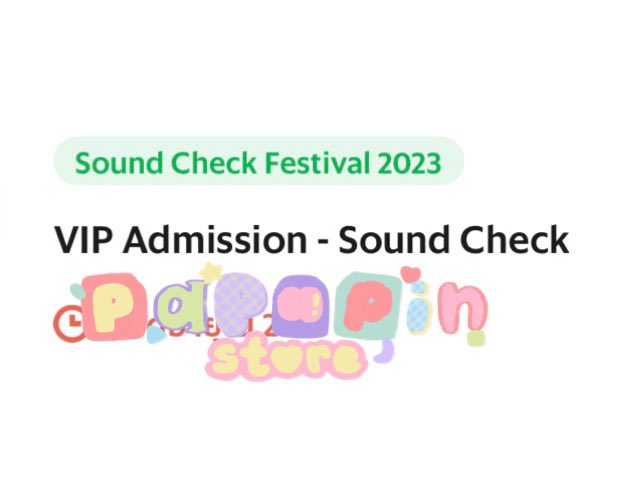 papapinstore's tweet photo. 🎀💛แจกบัตรเข้างาน VIP 1ใบ 🎀💛
Sound Check Festival 2023 

⭐️กติกา:🧚‍♀️
1. กดRT+Follow @papapinstore 
2. RT ทวิตที่ปักหมุดของร้าน
3. เมนชั่นใต้ทวิตนี้มาว่าอยากไปดูวงไหน

⚠️ ขอคนสะดวกไปไม่นำบัตรนี้ไปขายต่อ 
ประกาศผล ⏰: 24/2/2023 เวลา 2 ทุ่ม

#SoundCheck_TH https://t.co/KE0c6YYegx