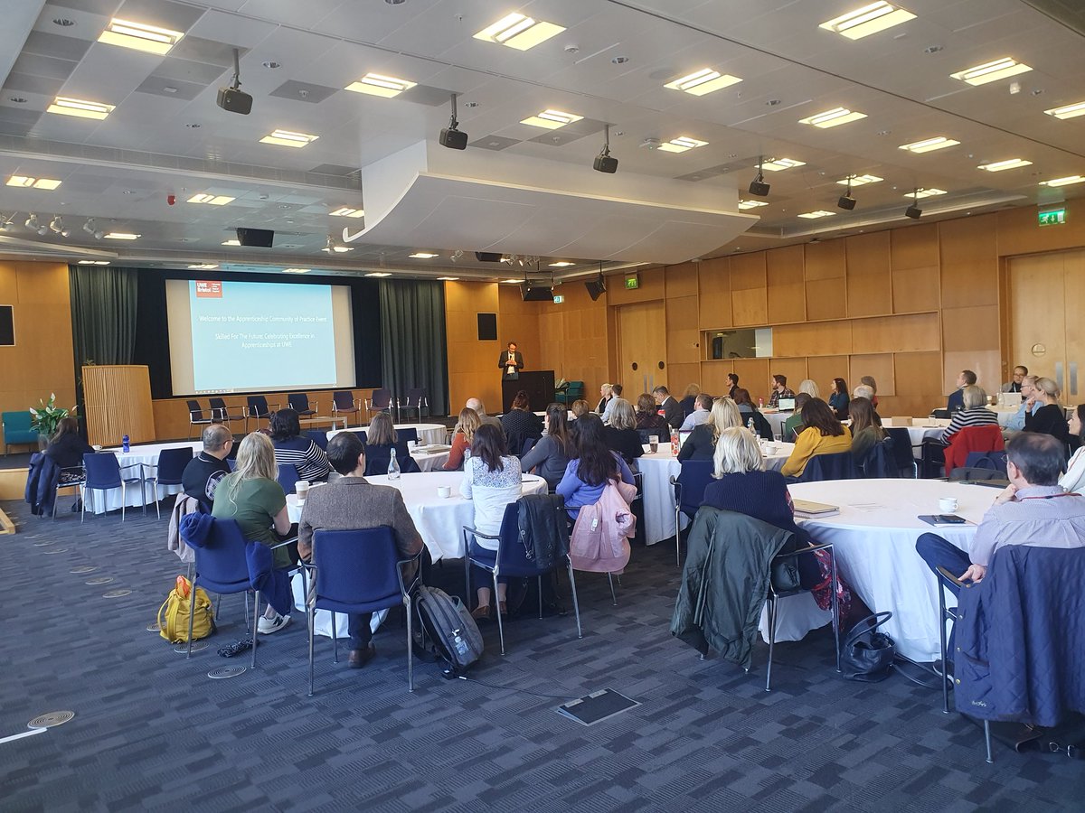 Great start to our 2023 Apprenticeships Community of Practice Showcase - Skilled for the Future: Celebrating Excellence in Apprenticeships <a href="/UWEBristol/">UWE Bristol</a>