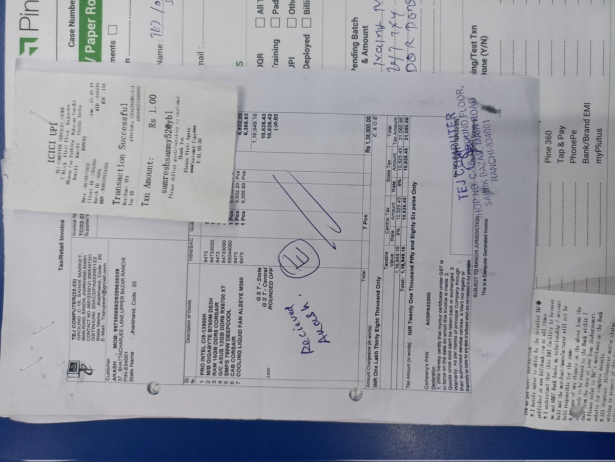 mamon_chandra's tweet image. Don't get influence by  trap. A big fraud company #pinelab.They stole Rs. 1,28,500  from a merchant. No response from any side.after promising to not to debit 3 months POS machine charge, they send the bill. proofs are attached. #Hemantsoren #pinelab #Amrishrao #Shameless