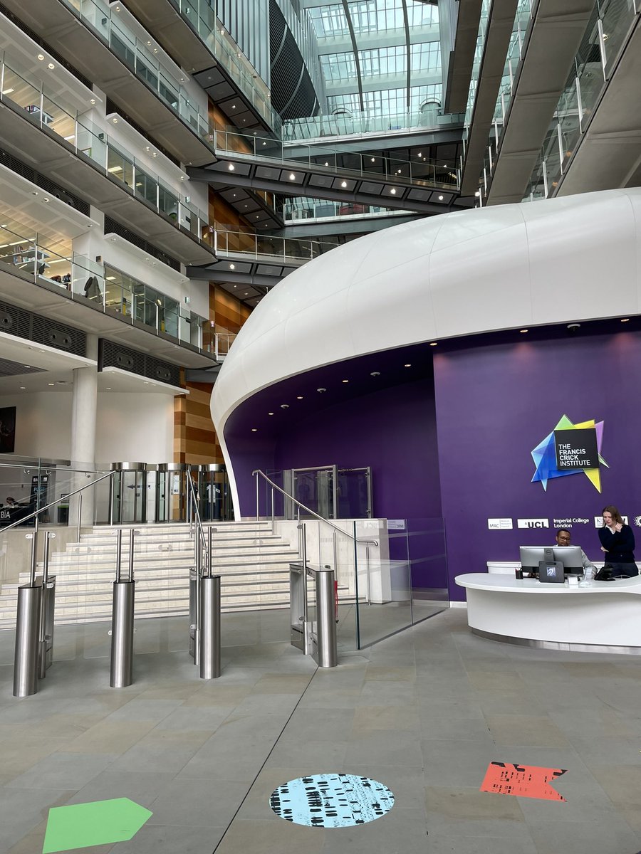 ShaneTickell's tweet photo. Wonderful to visit @TheCrick and have a personal tour. Amazing scale and numbers of scientists from all over the world working with incredible technologies and on the most enlightening projects. Data and analysis being key. @vororhealth @TempleBlack6 https://t.co/PW80DDvey6
