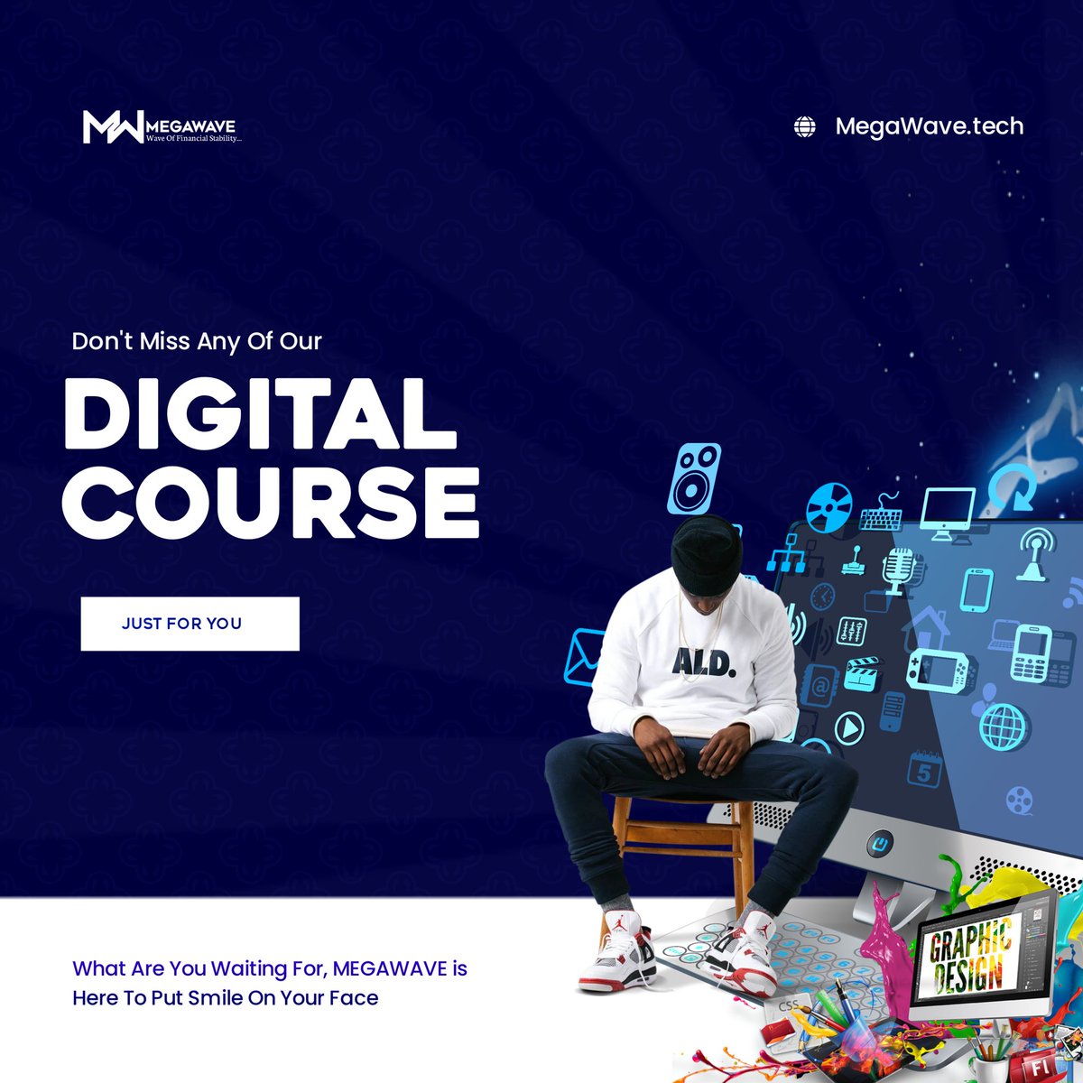 Megawavetech's tweet photo. Megawave technology has gone beyond earning alone, Any money you make on Megawave has a whole lot of value , you will get paid exactly the same amount you withdraw and also,You can use your earnings also to learn Digital skills worth over #300k with just few task earnings, Grace https://t.co/75RIPf85Pb