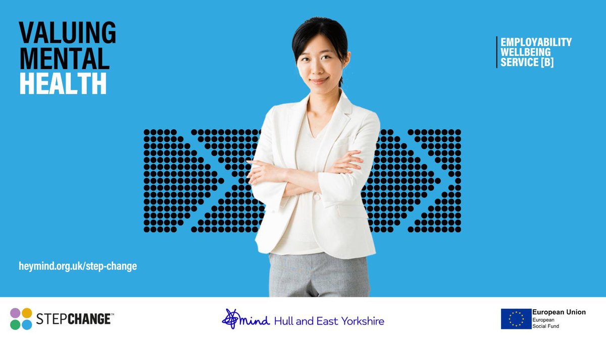 Calling all employees and employers! <a href="/MindHEY/">Hull & E. Yorks Mind</a> can help you to create a healthier workforce

✔️Help employees gain confidence
✔️Offer free specialist training
✔️Help employees manage their mental health
✔️Support to tackle the stigma

more info at buff.ly/3T71yXZ