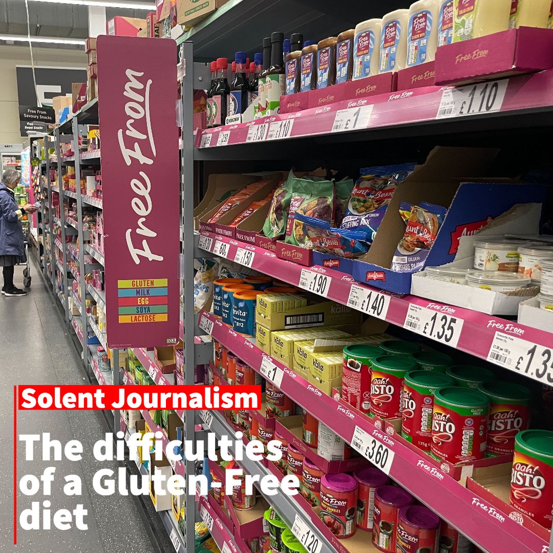 Gluten-Free food has become more popular throughout the year, whether by choice due to intolerance or allergy.

Read more here: solentjournalism.co.uk/the-difficulti… 

Story by <a href="/chloe_nowicki/">Chloé Nowicki</a>