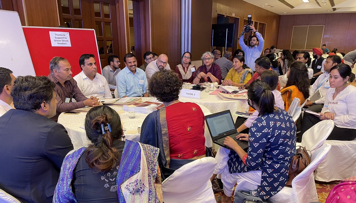 ccsindia's tweet photo. 💬 @ccsindia was invited by @NULM_MoHUA to present &amp; moderate at the National #Workshop on Urban #Livelihoods, 2023 on the theme "Support to Urban Street Vendors."
We look forward to working with other #stakeholders on submitting a #strategy paper to @MoHUA_India.

#CCSIndia https://t.co/O8h2ik7qRT