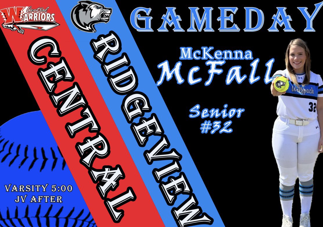 packsoftball1's tweet photo. 🥎 Game Day 
🆚 Central Warriors 
📍 Central High School 
⏰ 5:00 https://t.co/QJEUnnG7SO