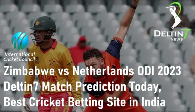Zimbabwe vs Netherlands ODI 2023 | Deltin7 Match Prediction Today, Best Cricket Betting Site in India 

#zimvned #zimvsned #nedvzim #nedvszim #odi #odicricket #odiseries #ViratKohli𓃵 #RohitSharma𓃵 #2ndodi #cricketnews #cricketpredicitions #indiancricket

deltin7777news.com/2023/03/zimbab…