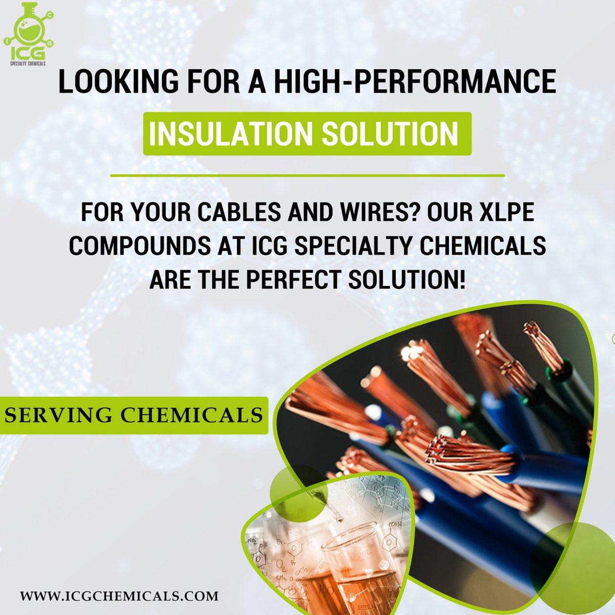 ICG_chemicals's tweet image. Looking for a high-performance insulation solution for your cables and wires? Our XLPE compounds at ICG Specialty Chemicals are the perfect solution

For more info:
☎️ +971 4887 6111
✉️info@icgchemicals.com

#XLPE #highperformance #chemicals #UAE #Dubai #worldwide  #icgchemicals