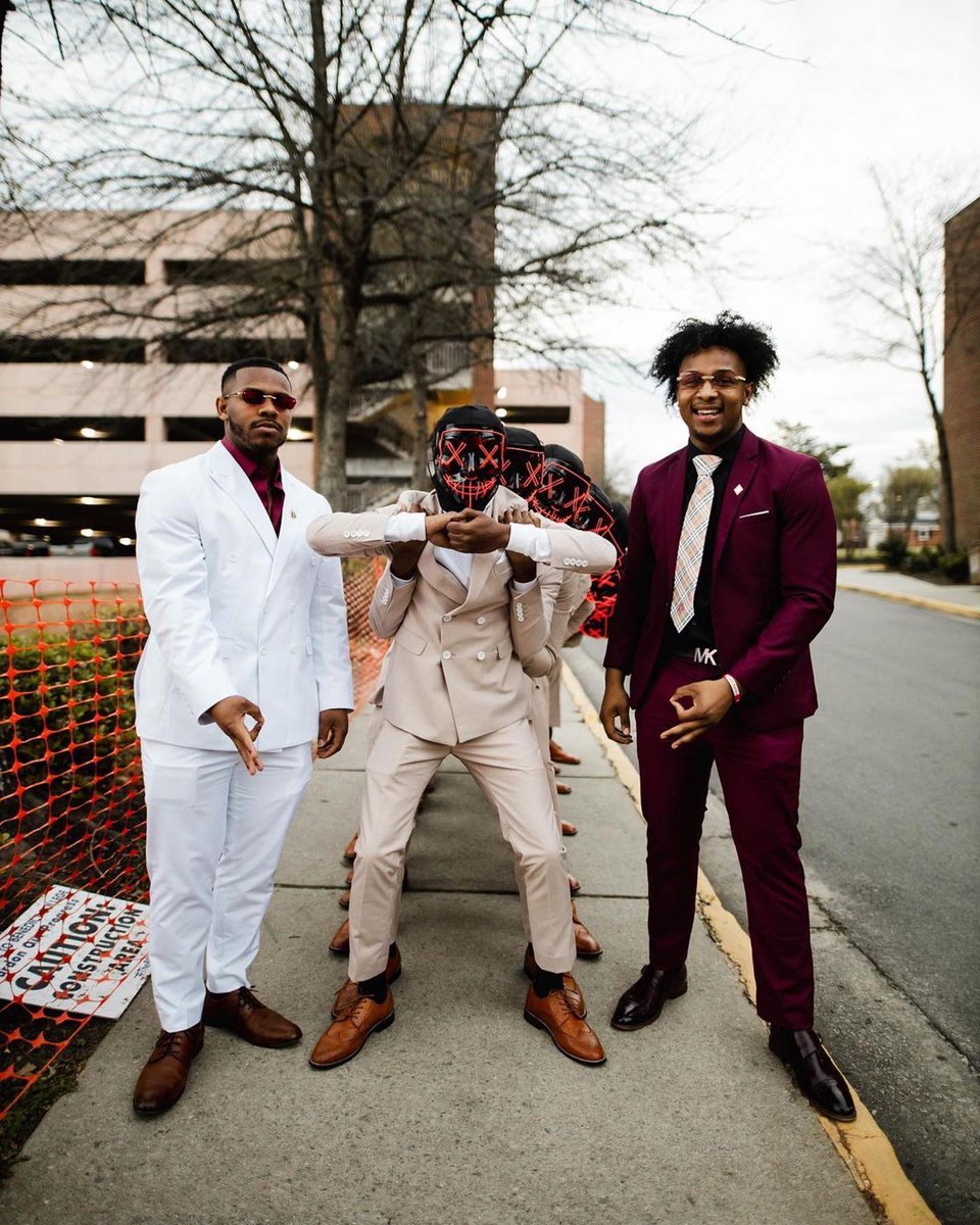 The Nupes at Benedict College just crossed their Spring 23 line! Show these brothers some love! 👌🏾

@gm_nupes 
📸 <a href="/camrensphotos/">jauregui</a> 
#KappaAlphaPsi #BenedictCollege