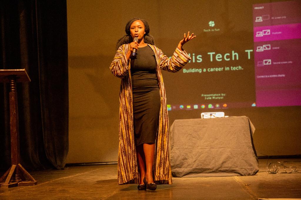 MobbiGirlz's tweet image. &quot;You are as good as you believe in yourself.&quot; @eMobilis @julie_munyui
#eMobilistechtalk
#technovation
#techtalk2023