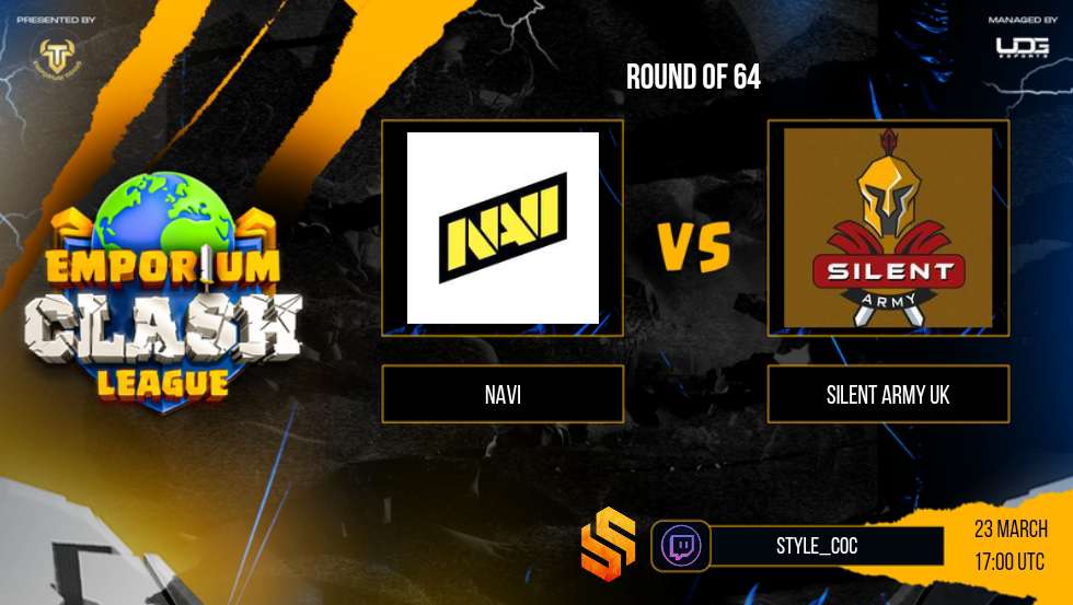 Style_coc's tweet photo. Y seguiremos con...
🏆 @esports_udg R256
✅ @ET_XSPORTS 🆚 #LibStar
🏆 @emporiumtitans R64
✅ #Revengers 🆚 @ClashChamps_CoC
🏆 @emporiumtitans R64
✅ @NAVI_coc 🆚 #SilentArmyUk https://t.co/FhK3Nbs0df