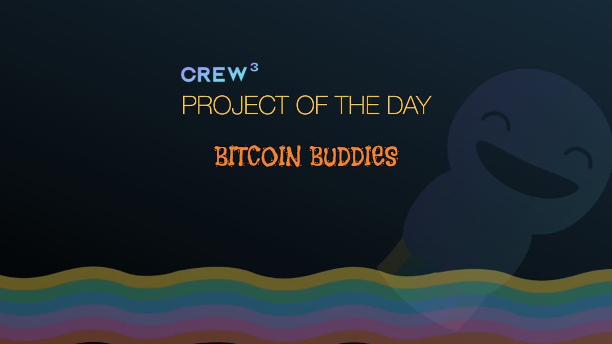 Our Project Of The Day, <a href="/bitcoin_buddies/">bitcoin_buddies 🟧⛈️🟣</a> helps victims of earthquakes and is trying to eradicate the hunger problem of Africa! 🙏

✅ Check out their <a href="/crew3xyz/">Kasih Sayang</a> questboard bit.ly/3JFim58