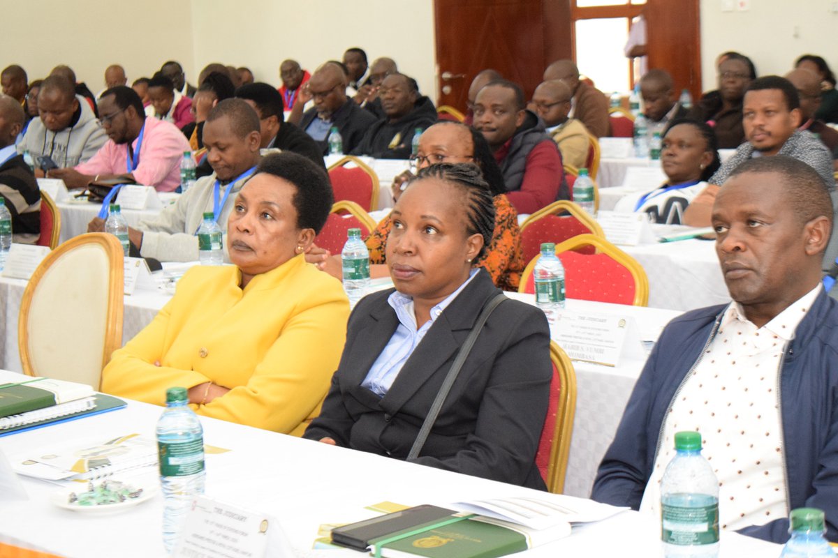 Kenyajudiciary's tweet photo. ....Operating Procedures on administrative roles at court stations, provides clarity and uniformity in court operations and will assist the officers in the running of the court stations. https://t.co/iMnLhYL7yV