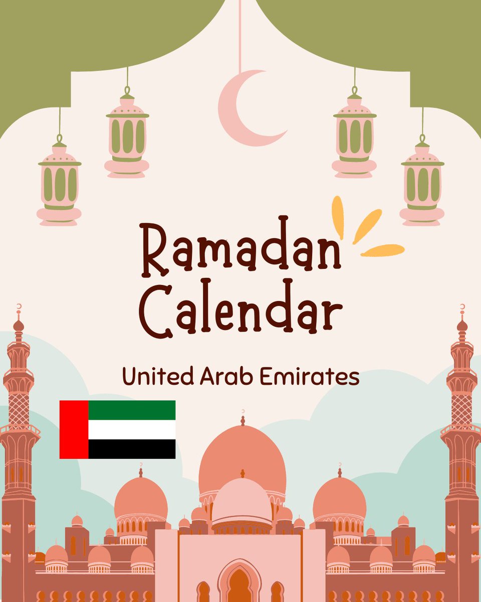 CalendarRamadan's tweet photo. United Arab Emirates Ramadan Calendar 2023
https://t.co/205EMfSfYg

#Ramadan #Ramadan2023 #Ramadancalendar #RamadanCalendar2023 #UAE https://t.co/xWVEAgcKS9