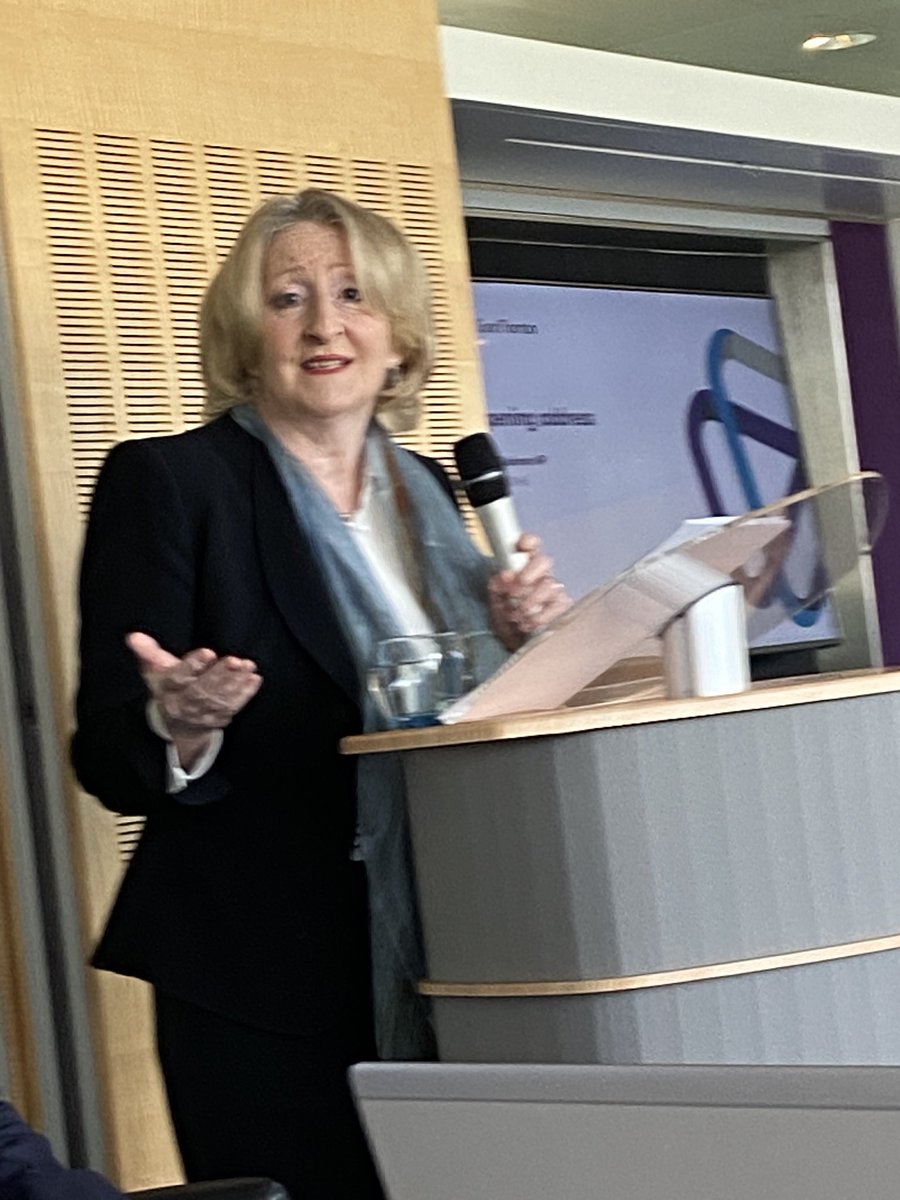 @MaryRobinson01 chair of the APPG opening the conference celebrating #WBAW to a crowded room at @GrantThorntonUK and announcing that plans are already afoot for the next #WBAW in 2024 🏆🥇🏆🎤Thanks to @WB_UK for its amazing work led by Georgina Halford-Hall CEO