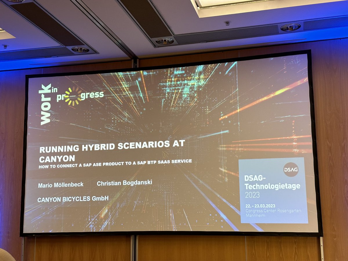 Mal schauen, was <a href="/canyon_bikes/">Canyon Bicycles</a> so zu bieten hat! #DSAGTechnologietage2023 #dsagtt23