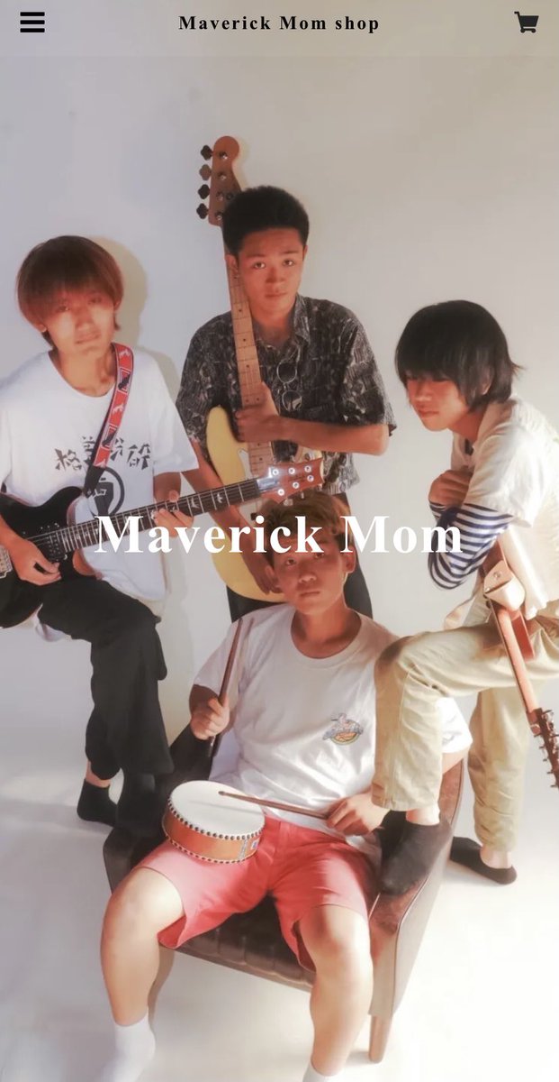 Maverick Mom公式通販サイトにて 売り切れになっていたCDの在庫を追加