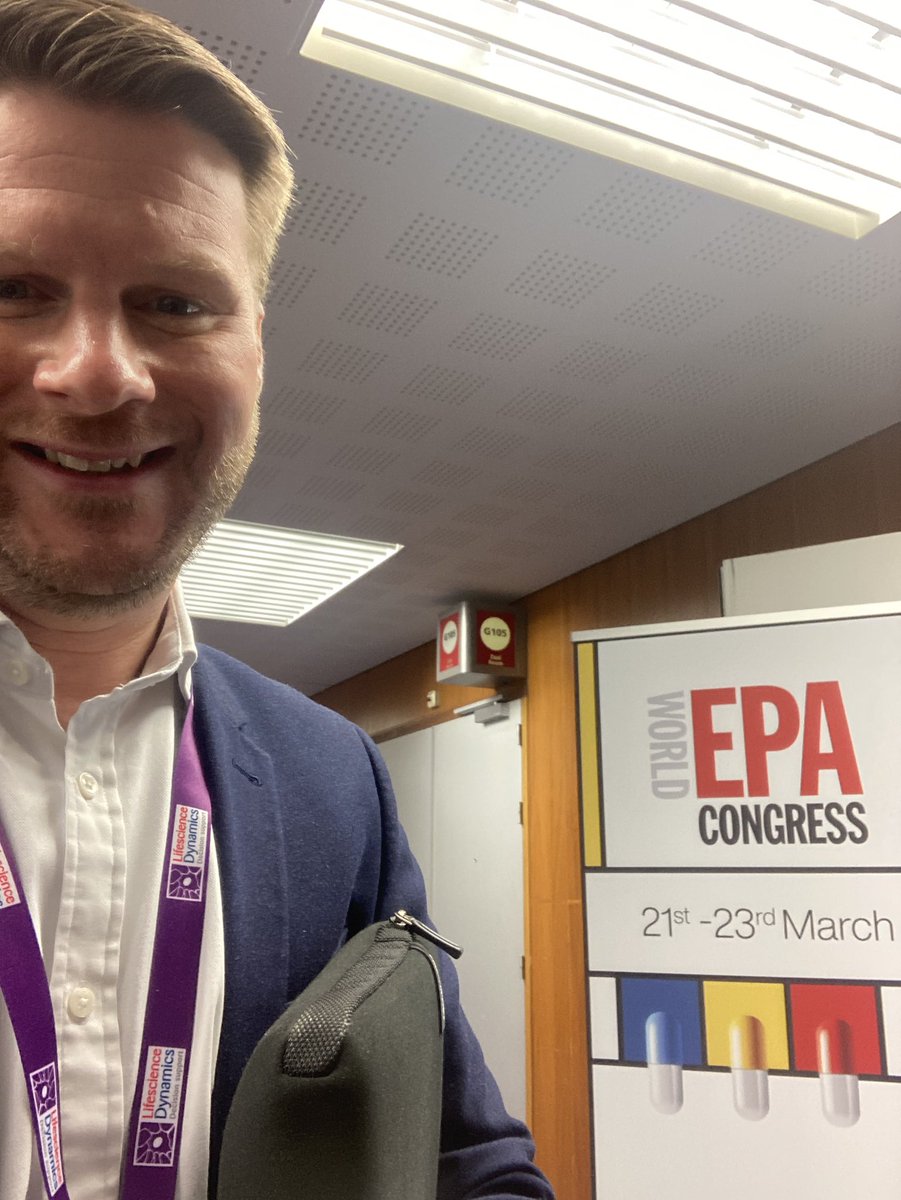 Another day at #EPAconf and another banner stand… heading to sessions on early access to treatments for rare diseases