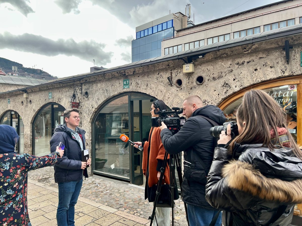 CreaturesProje2's tweet photo. #PressTour
📣 Two days of #CREATURESproject Press Tour for #SEBS to to discover and experience the two CreaTourES cultural routes developed in #BosniaHerzegovina, “Eat, Pray, Love” and “From East to West”!
👇 Read more about this press tour here👇
https://t.co/sCBLwwuRbk https://t.co/Pw4e8T4gbO