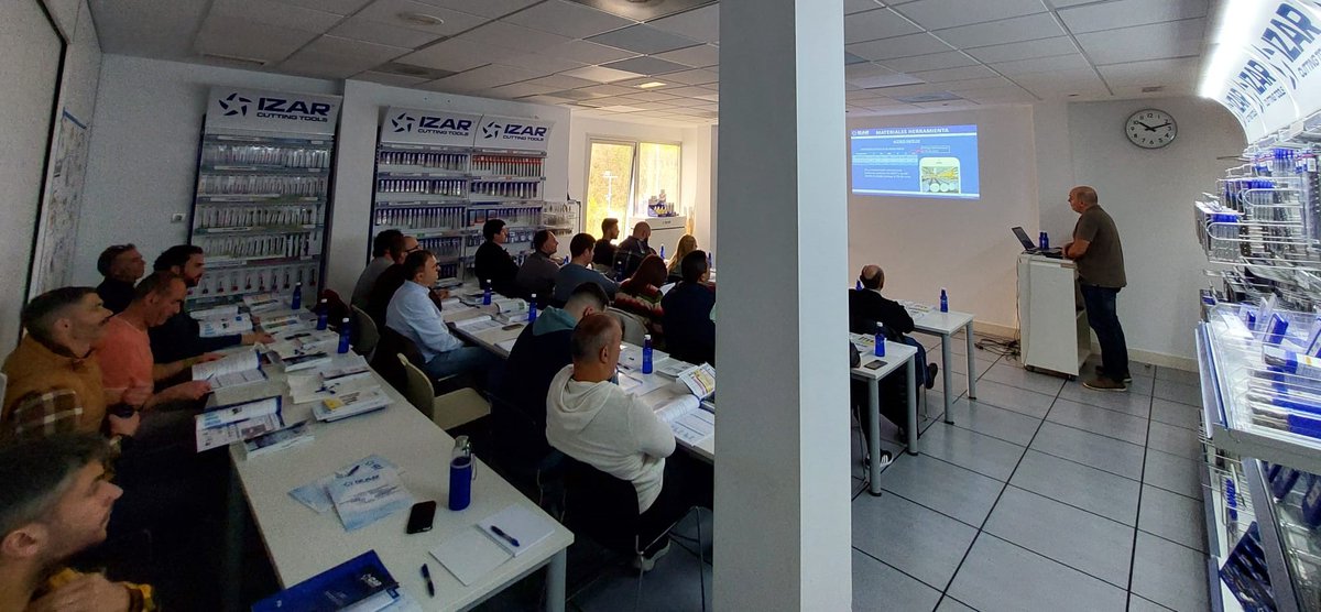 izartool's tweet photo. #Formación #herramientas corte. Curso #mecanizado: #teoría en #taladrado, #escariado, #roscado, #Fresado ... y Txokotest listo p/ #prácticas: #clientes y #usuarios comprobarán #fiabilidad d #brocas #fresas #machosroscado @izartool
#fabricacion #innovacion #INDUSTRIA #profesional https://t.co/FSYveYZ10H
