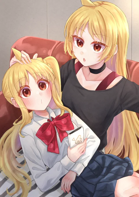 伊地知姉妹#ぼっち・ざ・ろっく#伊地知虹夏#伊地知星歌 