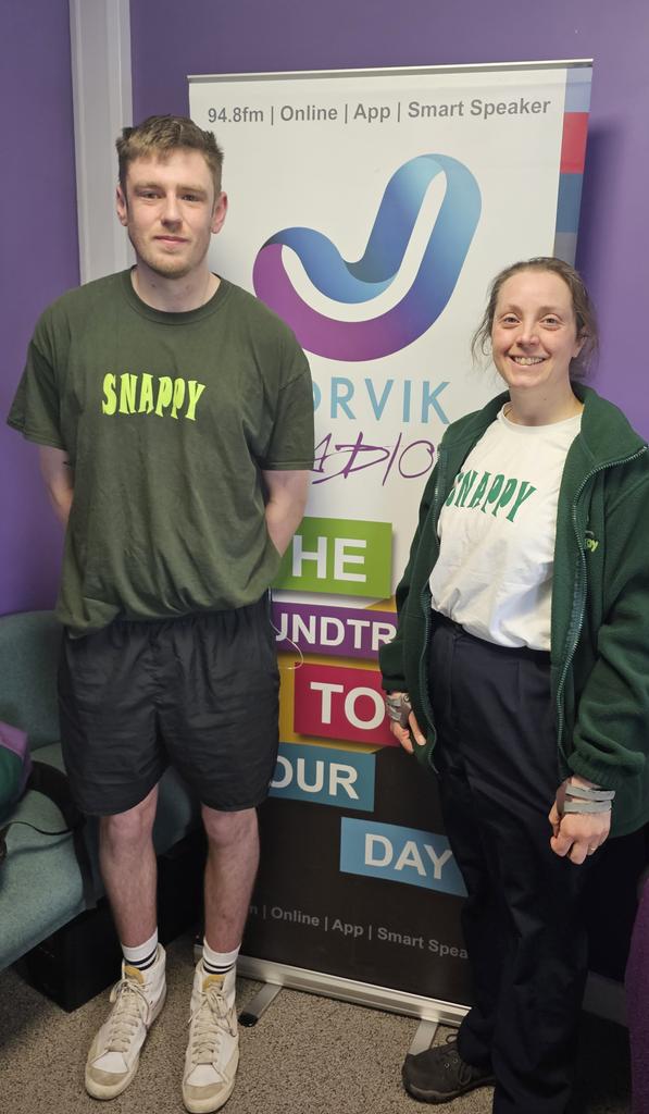 Great to chat with Karen & Kieran from @SNAPPYYork about the amazing work the charity does across the York area & their fundraising team which needs more volunteers...