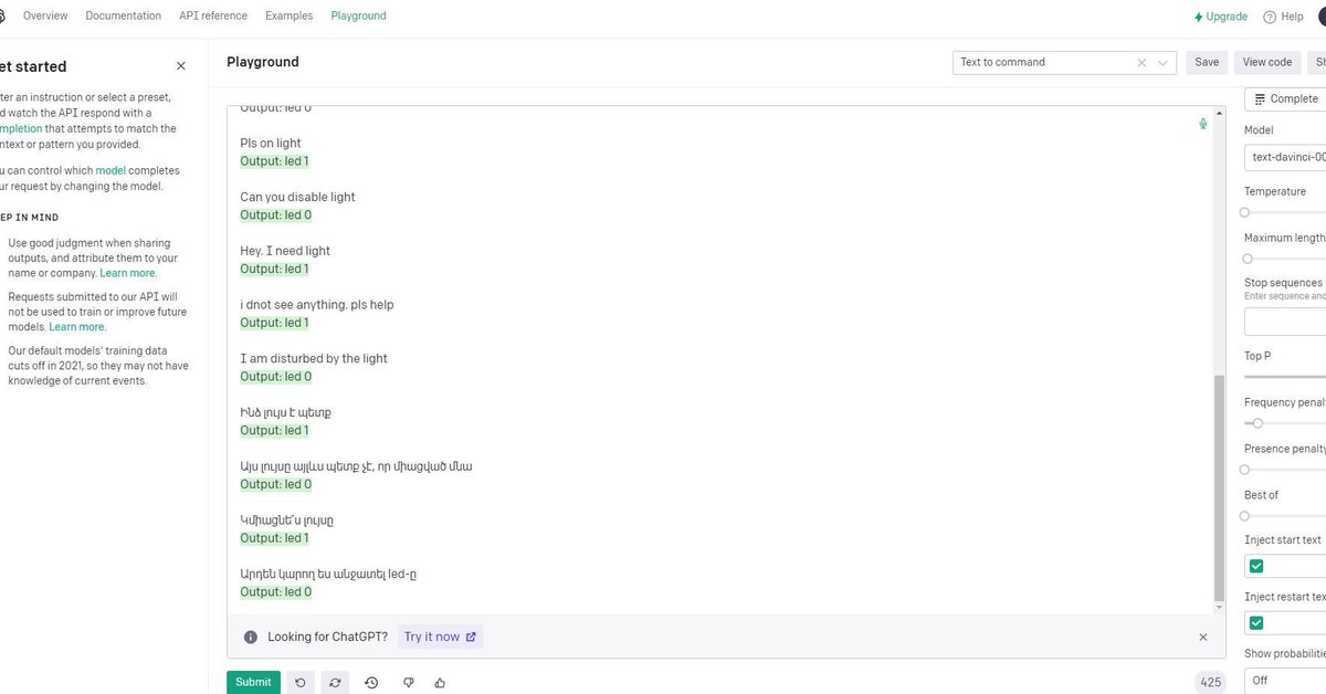 ArmathArapi's tweet photo. Our new project is almost ready for its preliminary release 😎😊

Stay tuned for more details to come!

#GPT3.5 #ChatGPT #AramthArapi https://t.co/3srd2uJlt5