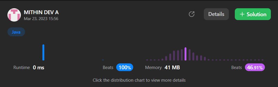 MithinDev's tweet image. 🎉 Exciting news! I successfully completed today&apos;s #LeetCode challenge, #66 Plus One! It was a tricky problem, but I persisted and improved my skills. #ProgrammingProgress #JavaProgramming #ProblemSolving 💪👨‍💻🔥