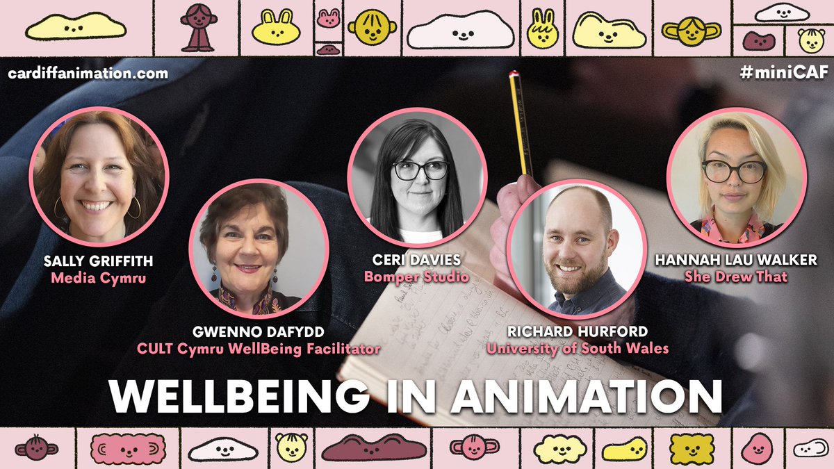 Cardiff Animation Festival (@cardiffanimfest) on Twitter photo How can we create person-centred, nourishing working practices in animation?
Join us to hear from - and talk to - just some of the people who are working to change the media sector for the better.
🗓️ Friday 24th March
⏰ 3:45pm
📍 <a href="/chaptertweets/">Chapter Arts Centre</a>
🎟 bit.ly/WellbeinginAni… How can we create person-centred, nourishing working practices in animation?
Join us to hear from - and talk to - just some of the people who are working to change the media sector for the better.
🗓️ Friday 24th March
⏰ 3:45pm
📍 <a href="/chaptertweets/">Chapter Arts Centre</a>
🎟 bit.ly/WellbeinginAni…