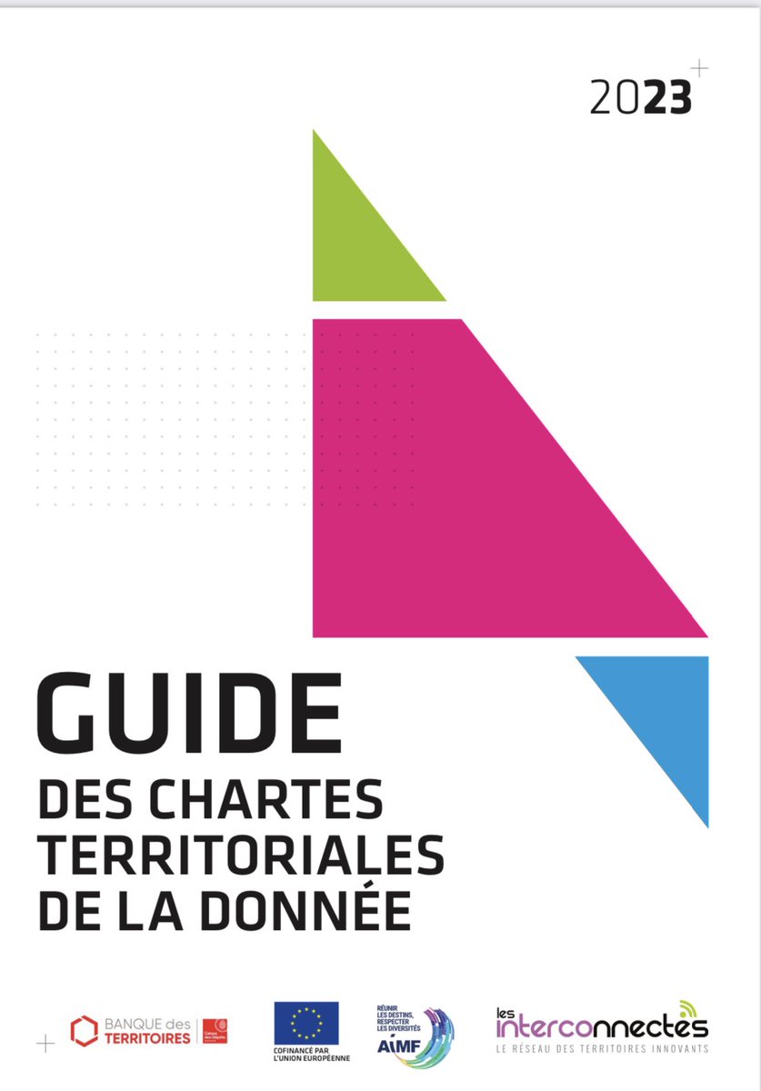 franckytrichet's tweet image. Publication officielle du « Guide des chartes territoriales de la donnée ». Un travail remarquable engagé par des territoires de France, du Canada, de Suisse, du Cameroun, de Belgique et du Maroc sur un enjeu majeur : la régulation des usages de la donnée. interconnectes.com/wp-content/upl…