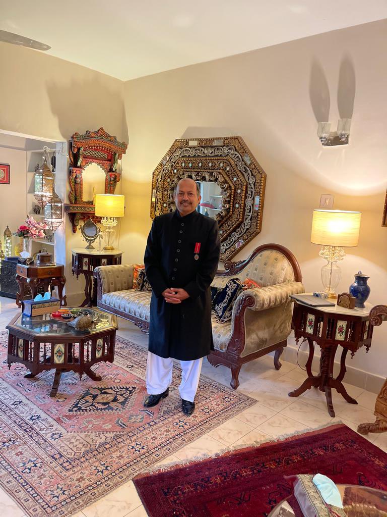 Mansoor Ahmad Khan on Twitter "Really humbled today on conferment of