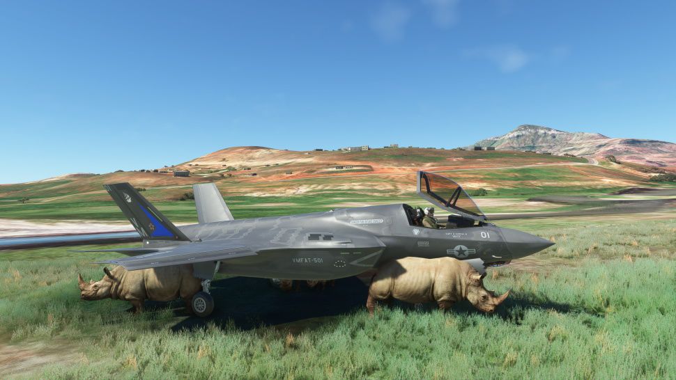 AvionChibi's tweet photo. 288日目🦛を見て陸の孤島の国🇱🇸#Lesotho 入国しました🥳 #F35B 辺境のステキ空港です✨ダカラ明日まで滞在します😍#FXME #msfs2020 #Pitts
#日本からフランスに帰るフライト🇯🇵🛩🇫🇷 春まで🌸アフリカ大陸編🛩 https://t.co/lafGhkaHQ5