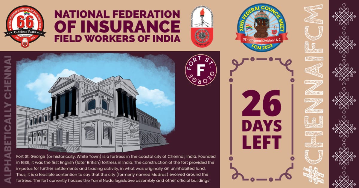 NFIFWI_CF's tweet photo. 26 Days left for NFIFWI FCM 2023 Chennai. #NFIFWI #ChennaiFCM #Chennai #FCM2023 #NationalFederationZindabad https://t.co/UtfEk91Igp