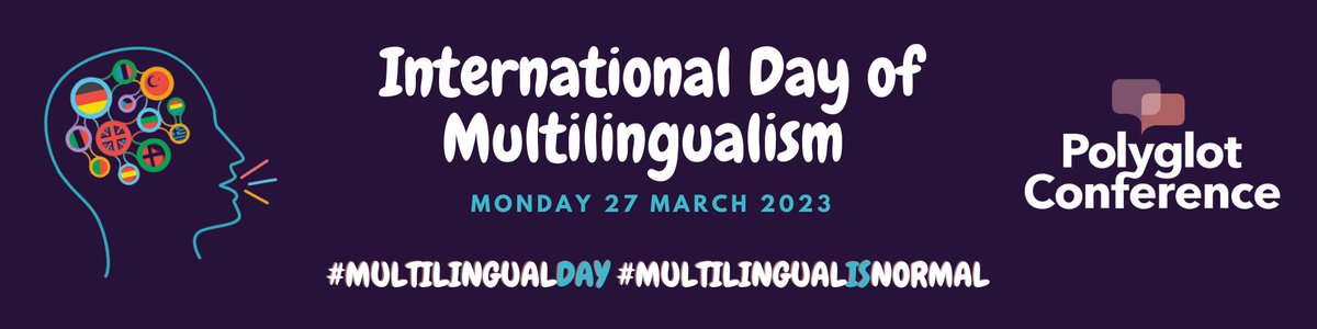 uTalk's tweet photo. Happy International Day of Multilingualism! 🗣

Why not celebrate by heading over to the @polyglot_confer live environment and checking out what they've got going on today? 😍

#MultilingualDay #MultilingualIsNormal #MultilingualismRocks https://t.co/R1JOtG7BcQ