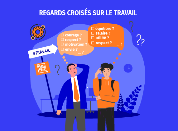 [#Enquête] Participez à notre grande enquête "Regards croisés des jeunes et des chefs d’entreprises sur le travail et l’insertion"📁

✅Que pensent les jeunes de l'entreprise ? 
✅ Quel regard des entreprises sur la jeune génération ? 🤔

 Infos👉 bit.ly/3YuBb12