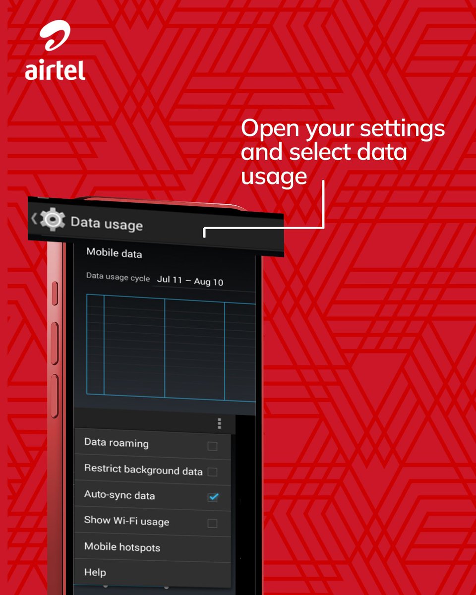 AirtelNigeria's tweet photo. A little trick can go a long way. Use this today to save your data from reducing at an alarming rate. https://t.co/w64qmkSJzr