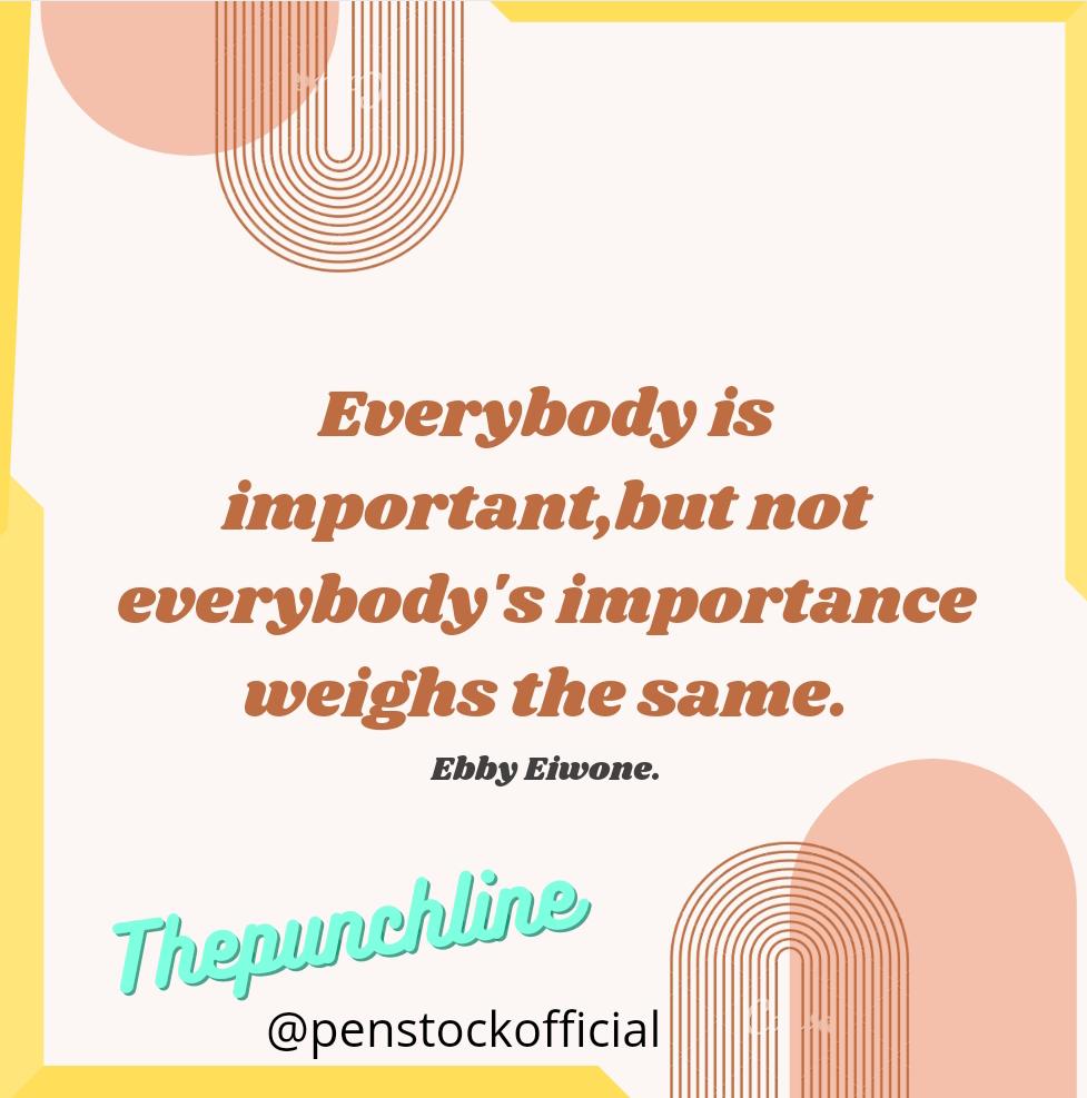 earlmarshalls's tweet photo. Be a person of value #thepunchline https://t.co/fLXyIKNW1l