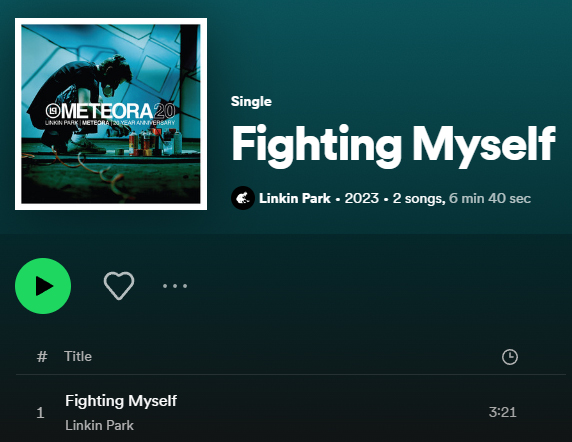 Linkin Park Fighting Myself Official Lyrics & Meaning