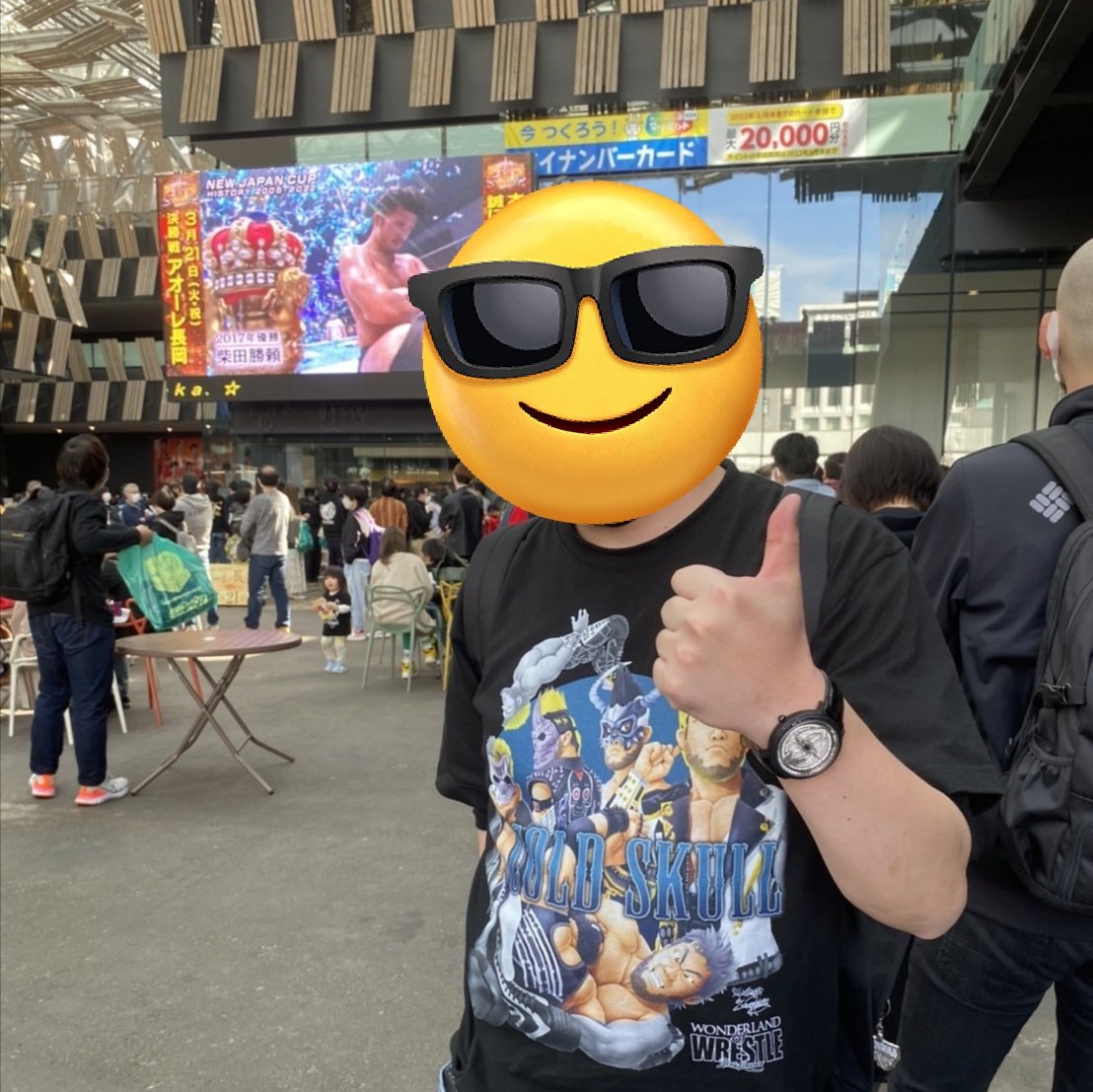 kzgcndeathsauce's tweet photo. ロスインゴを脱退しても、レスラーで一番、SANADAさんが好きです👍
故郷新潟に錦を飾る、最高の瞬間でした✨
#njcup
#Just5Guys
#ColdSkull
#SANADA https://t.co/AGCzw3crq8