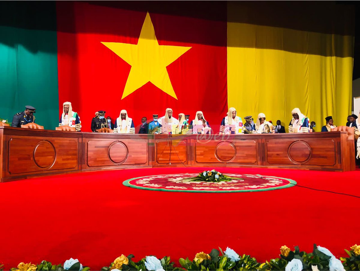 CRTV_web's tweet photo. #SenatorialElection 
#237Vote 
The Constitutional Council of #Cameroon proclaims the results of the March 12 Senatorial Election this Thursday March 23 in a solemn court session at the #Yaounde Conference Centre. https://t.co/Ccqm80Vt6r
