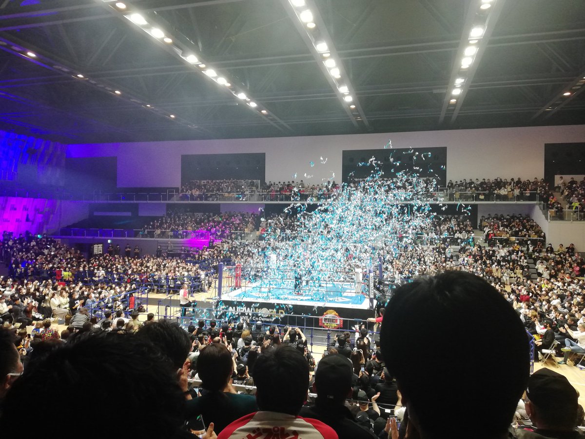 kzgcndeathsauce's tweet photo. ロスインゴを脱退しても、レスラーで一番、SANADAさんが好きです👍
故郷新潟に錦を飾る、最高の瞬間でした✨
#njcup
#Just5Guys
#ColdSkull
#SANADA https://t.co/AGCzw3crq8