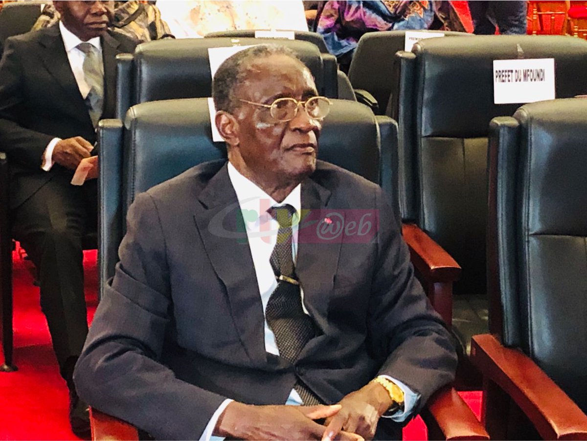 CRTV_web's tweet photo. #SenatorialElection 
#237Vote 
The solemn ceremony to proclaim the results of the March 12 Senatorial Election is attended by the Prime Minister, Joseph Dion Ngute, cabinet ministers and members of the diplomatic corp. https://t.co/y44ziR1frG