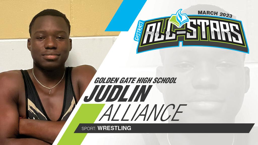 GGHS_Titans's tweet photo. Judlin Alliance is a senior @GGHS_Titans. This 4-year varsity wrestler has amassed an impressive total of 82 career wins, including a 30-9 record this season. Coaches praise his selfless nature. In fact, Judlin was named Team MVP for the 2022-23 season. #CCPSSuccess https://t.co/miAvsvqCvs
