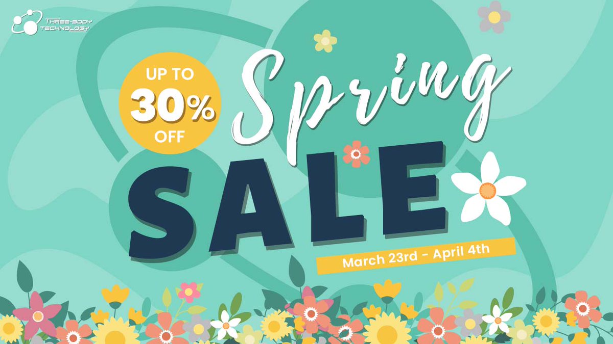TbtechL's tweet photo. #ThreeBodyTech Spring Sale 2023
🌼🌼🌼STARTS TODAY🌼🌼🌼
All prices up to 30% OFF at TBTECH official site until April 4th!
4/4(火)まで、TBTECH公式サイトにて全製品が最大30%オフ中‼️
👉https://t.co/tR4TXNFSYM
#KirchhoffEQ #Heavier7Strings #ChineseTraditional #VirtualInstrument https://t.co/MsW04XcLeF