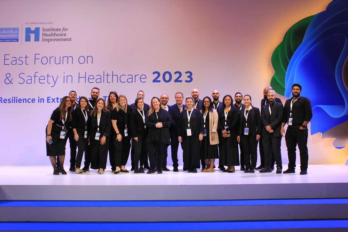 jy1's tweet photo. It's Throwback Thursday.....huge thanks to the WMP team who delivered an amazing Middle East Forum on Quality &amp; Safety in Healthcare 2023 last weekend.  Huge effort, lots of late nights and early starts but it was all worth it.  On to the next one..... https://t.co/lgVlaw8CXq