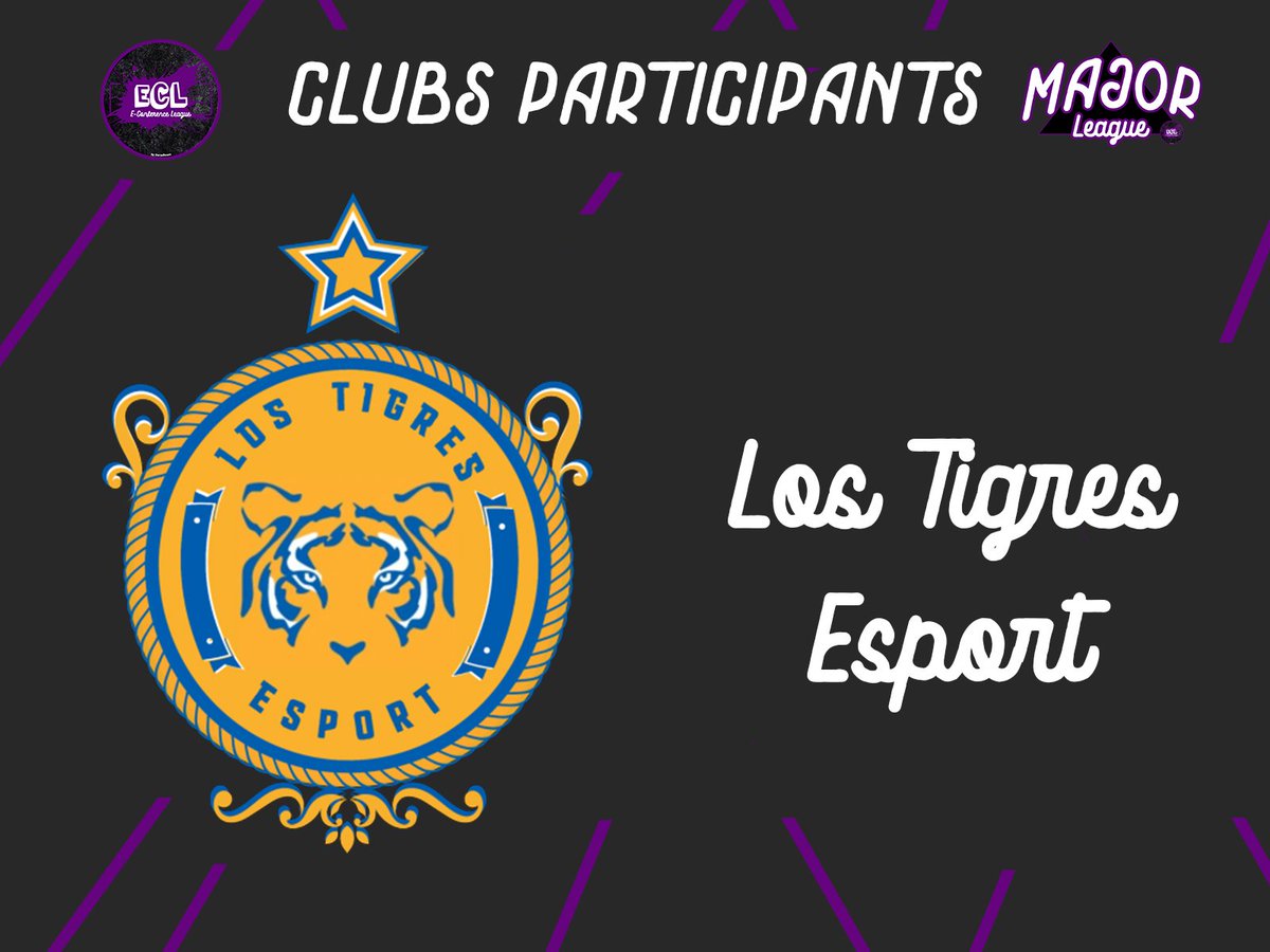 E_ConfLeague's tweet photo. Pour bien débuter la journée voici l’annonce d’une nouvelle équipe participant à la MAJOR LEAGUE ! 🔥

C’est un plaisir de compter @Lostigresesport 
 parmi les équipes présentent cette saison ! 👏🏻

Plein de réussite à vous cette saison ! 🙂 https://t.co/WAp8yB3kqc