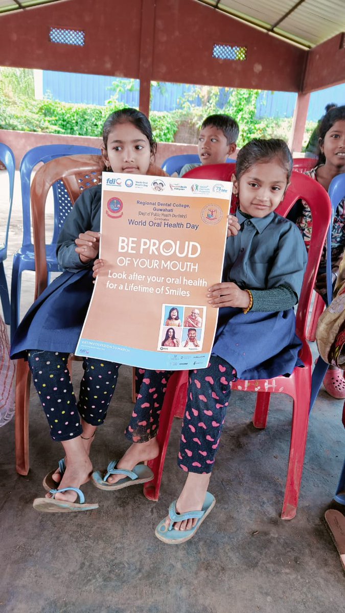 rgvnho's tweet photo. On the occassion of "World Oral Health Day" Free dental checkup and Awareness camp was organized by RGVN in associastion with IDA (INDIAN  DENTAL ASSOCIATION )on 20th march 2023 in Tamulkuchi village of Byrnihat.
#IDA #Dentalcheckup #worldoralhealthday https://t.co/TofZAnrCnV