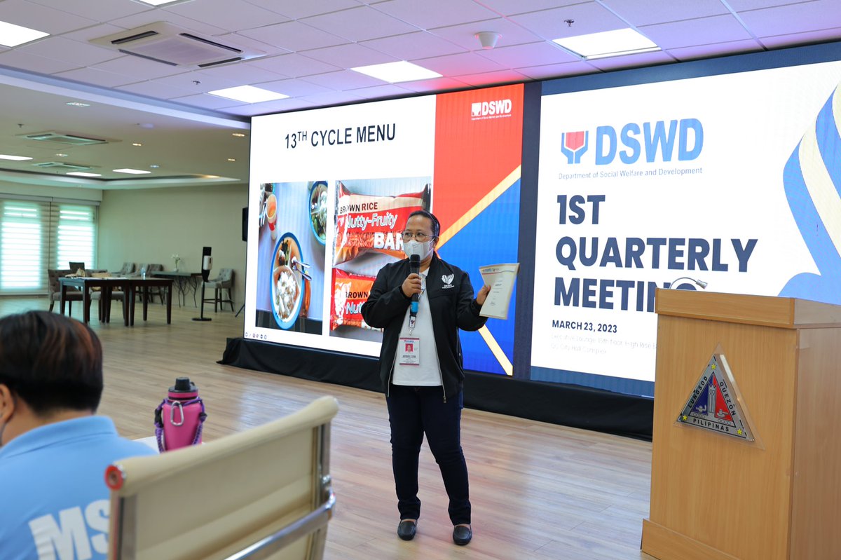 Quezon City Government on Twitter "Idinaos sa Quezon City Hall ang 1st quarterly meeting cycle